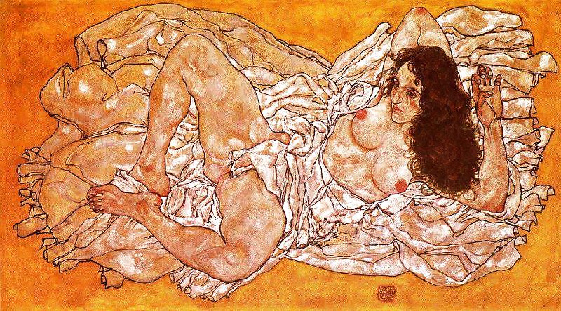 Drawn Ero and Porn Art 30 - Egon Schiele #8368730
