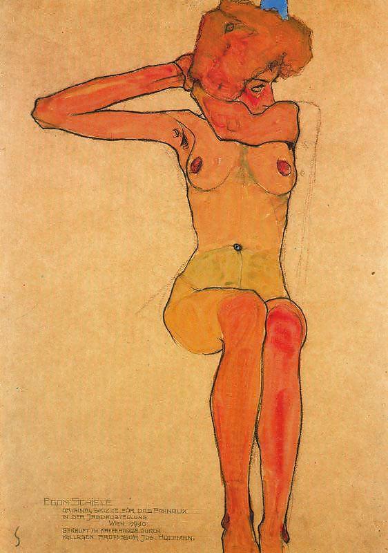 Gezeichnet Ero Und Porno Kunst 30 - Egon Schiele #8368741