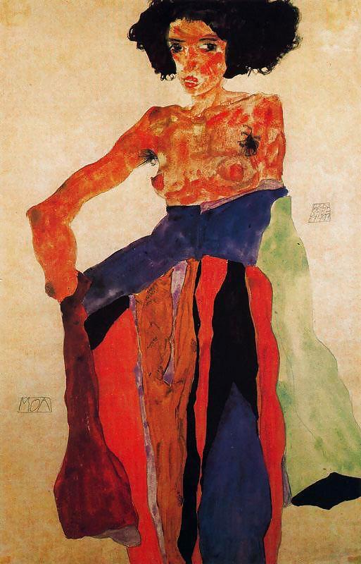 Dibujo de arte erótico y porno 30 - egon schiele
 #8368784