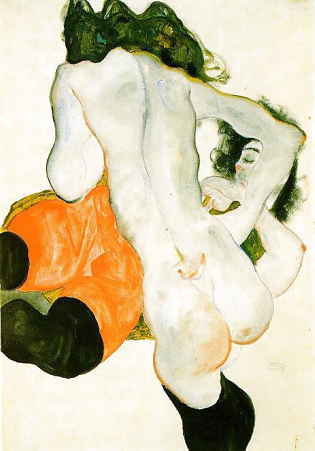 Drawn Ero and Porn Art 30 - Egon Schiele #8368803