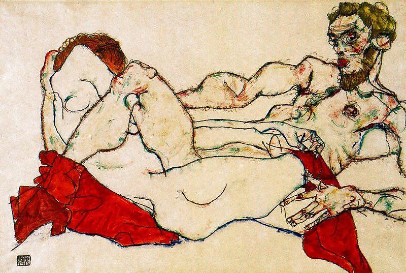 Gezeichnet Ero Und Porno Kunst 30 - Egon Schiele #8368852