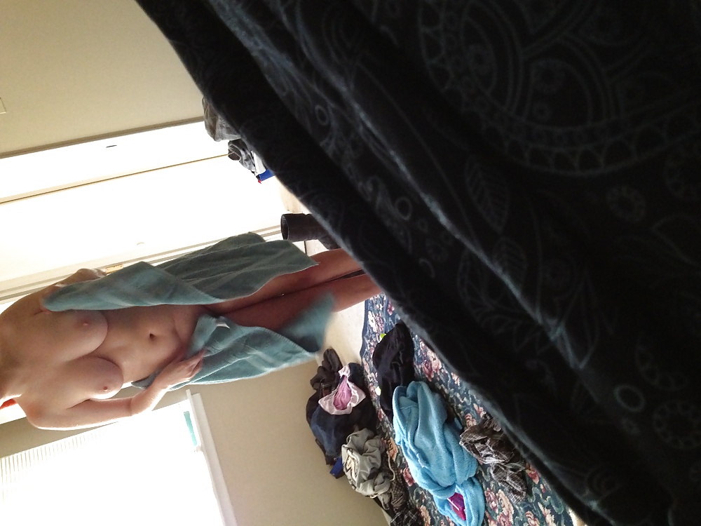 Peep between my EX gf's towel #15969871