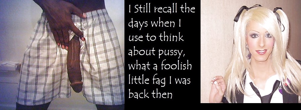White sissy pictures and captions #17638886