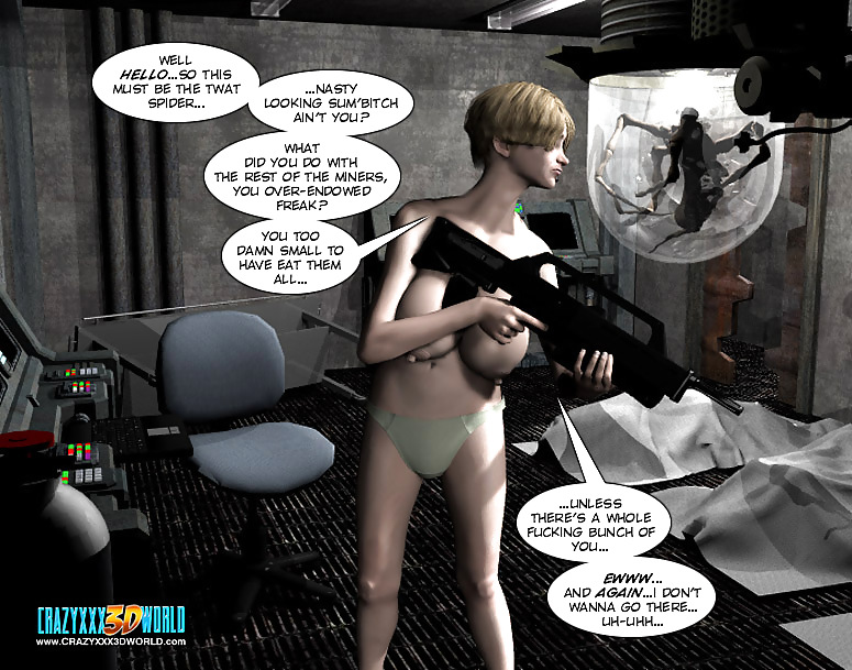 3D Comic: Spermaliens 1. Part 2 #17952542