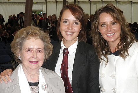 Carol Vorderman (mother&daughter)