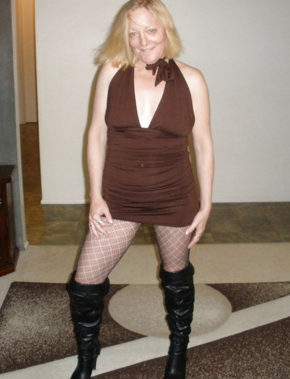 Fish Net Stockings & Boots #10541244