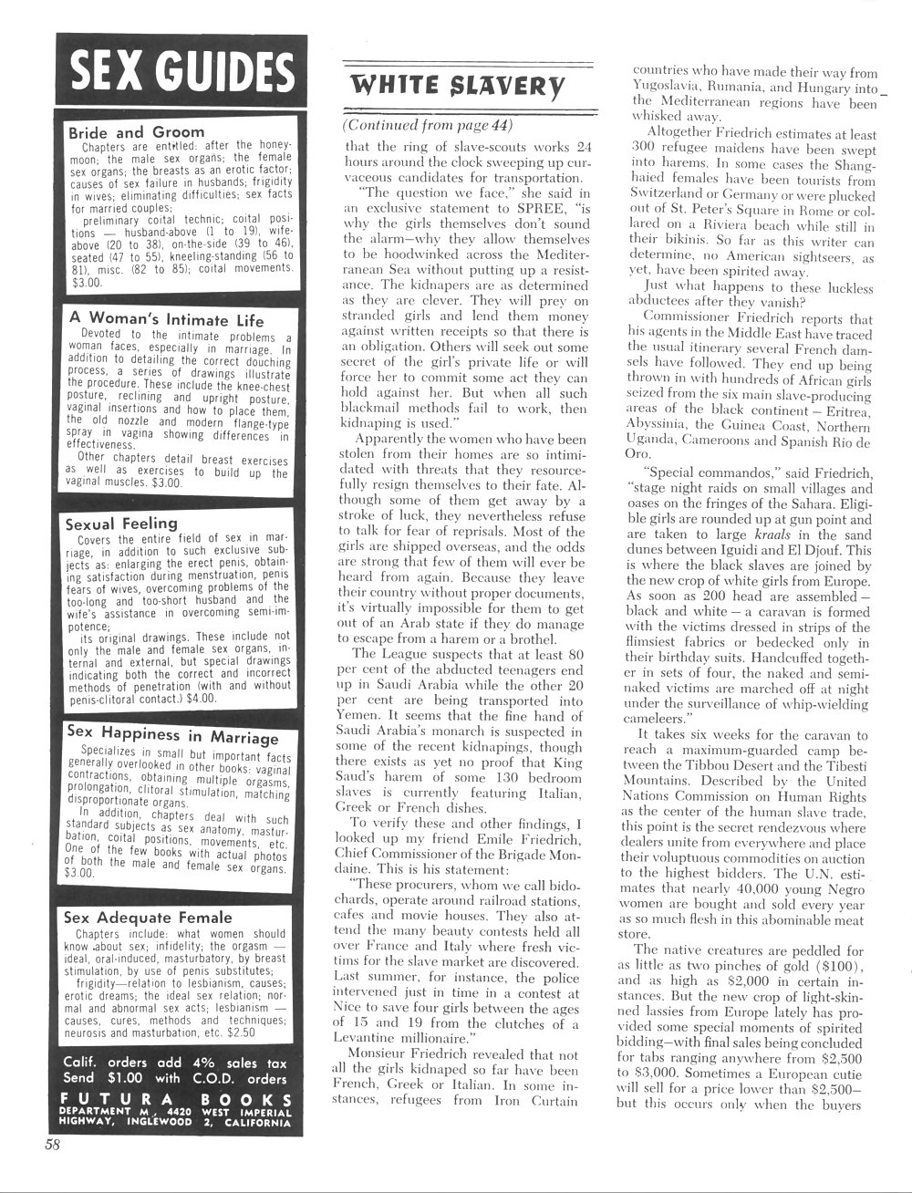 ヴィンテージ雑誌 Spree vol 01 no 38 - 1963
 #2145827