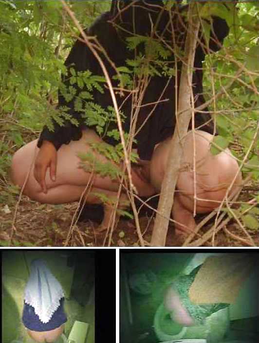 Jilbab & hijab & niqab in pathroom #17419374