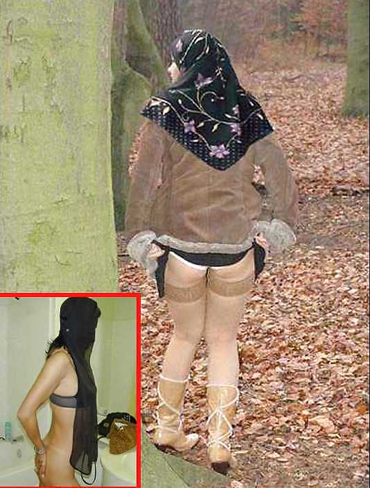 Jilbab & hijab & niqab in pathroom #17419385