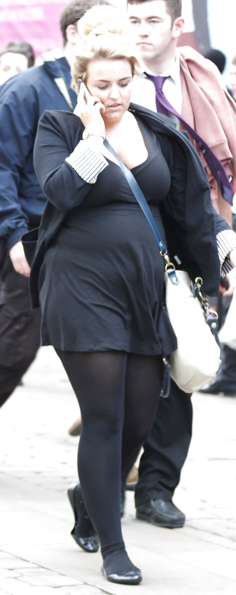 Purse strap between the breasts 02 #8492735