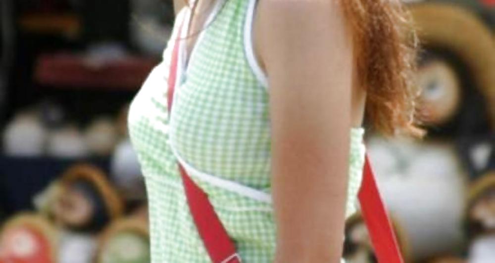 Purse strap between the breasts 02 #8492990