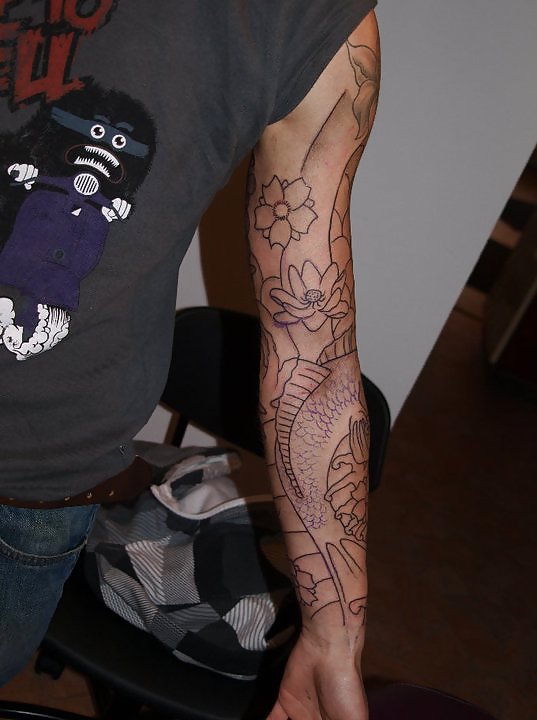 Tattoo enstehung... die schmerzen waren es wert :) #4526425