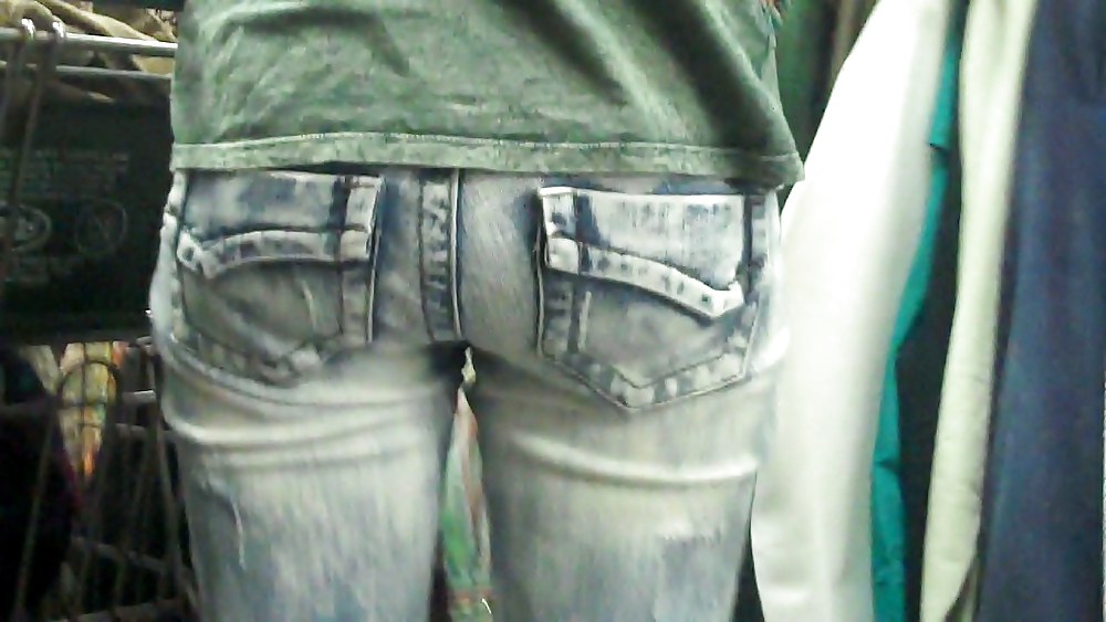 Schönen Hintern In Engen Arsch Jeans #4418572