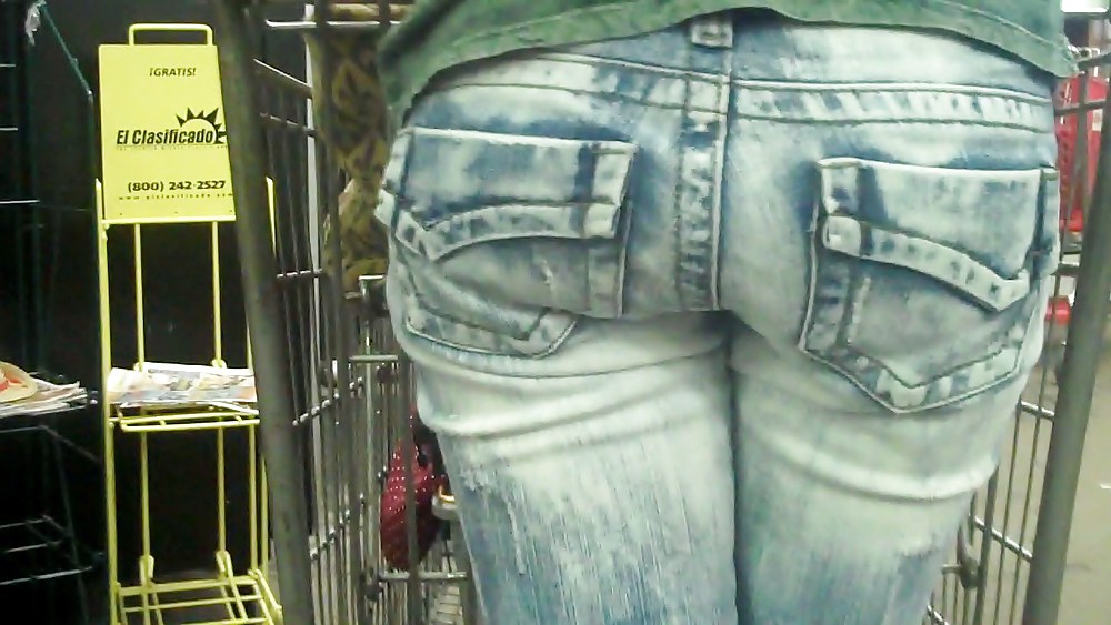 Schönen Hintern In Engen Arsch Jeans #4418591