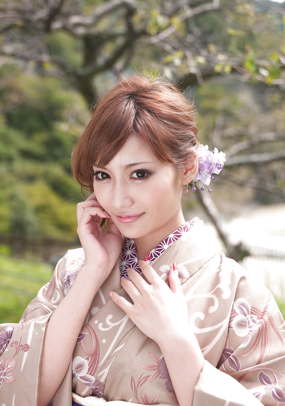 Kimono Japonais jeune Kirara Asuka #19838291