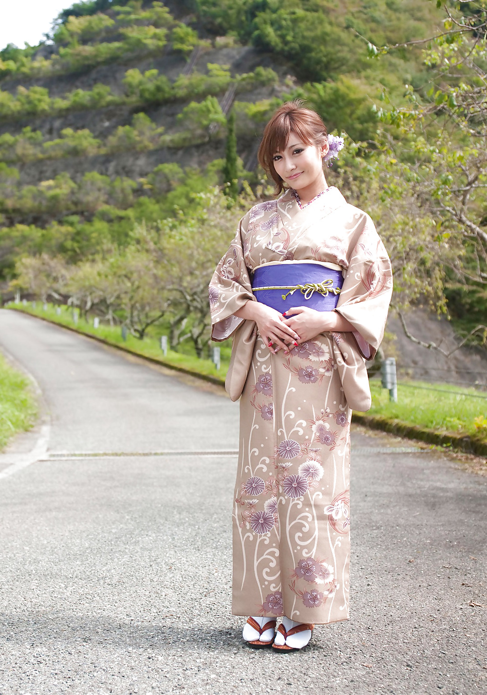 Kimono japonés joven kirara asuka
 #19838321