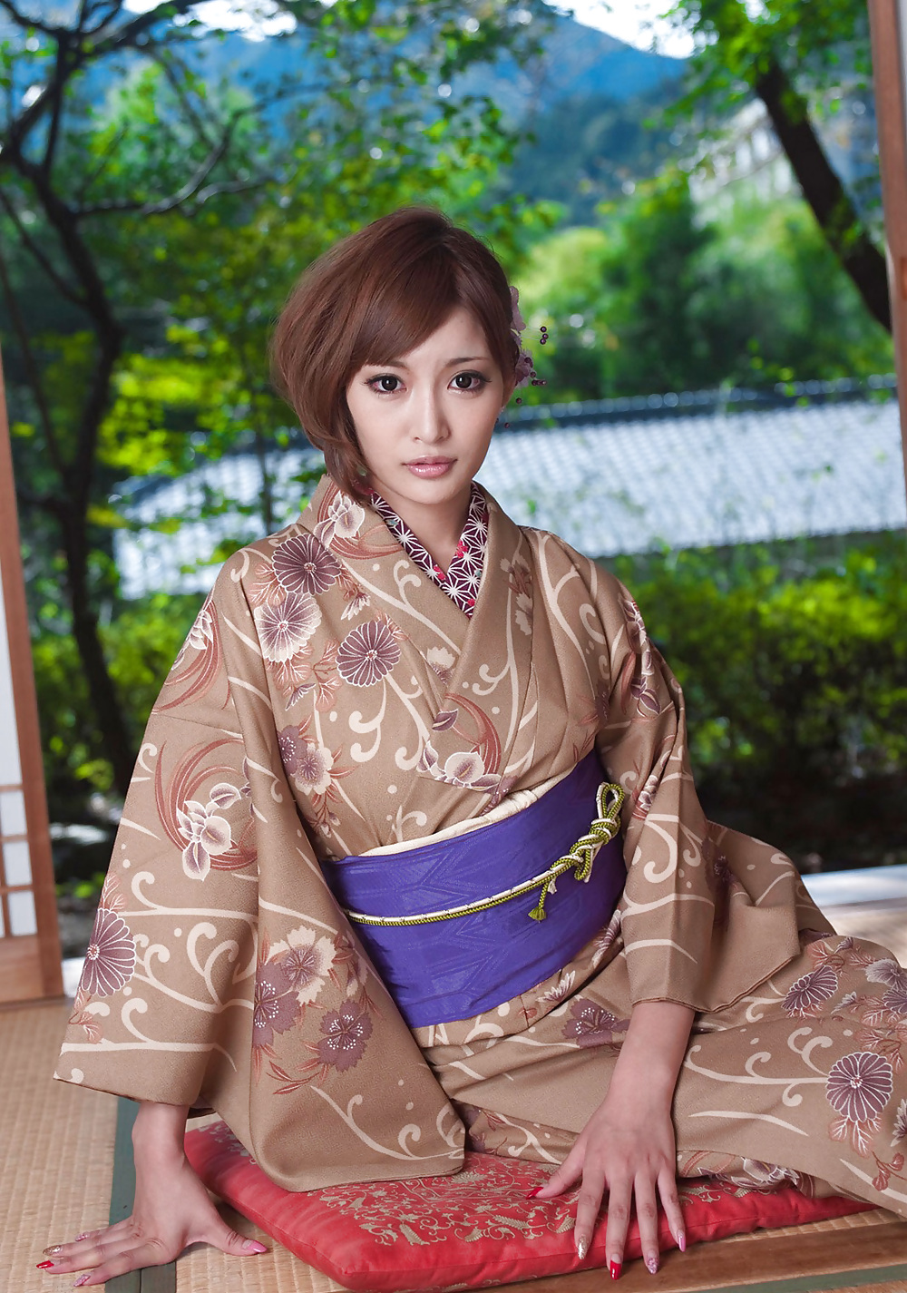 Kimono Japonais jeune Kirara Asuka #19838405