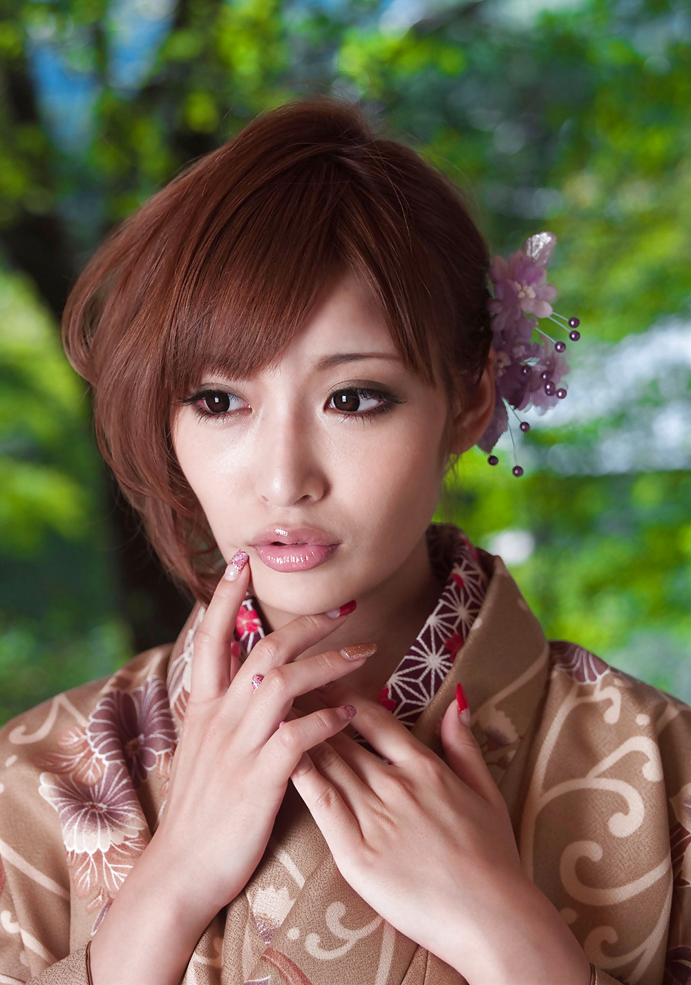 Kimono Japonais jeune Kirara Asuka #19838428