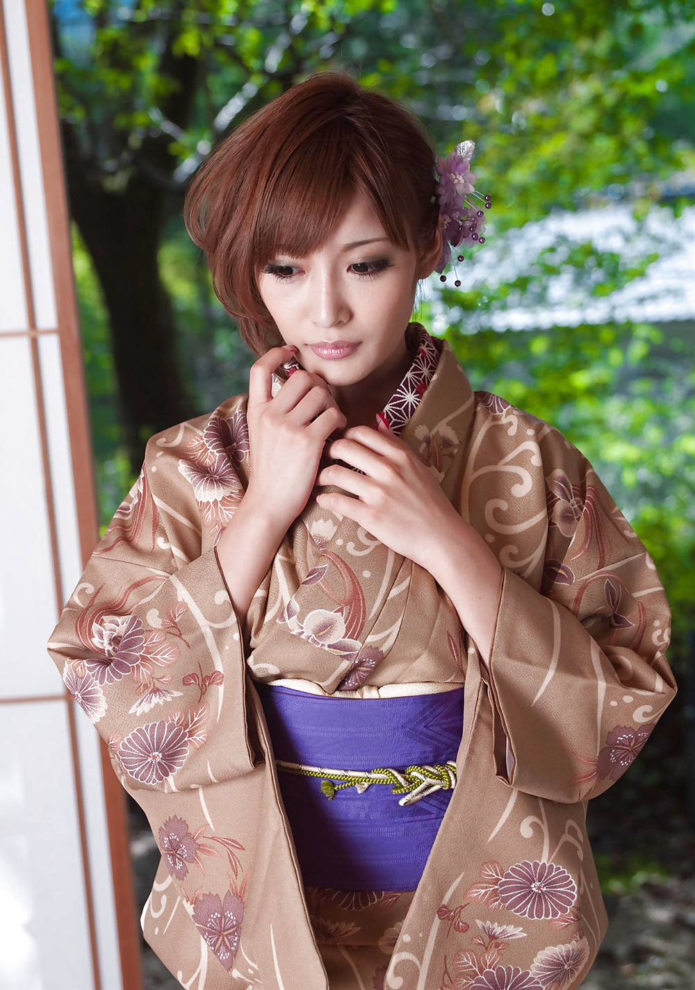 Kimono Japanese Teen Kirara Asuka #19838437