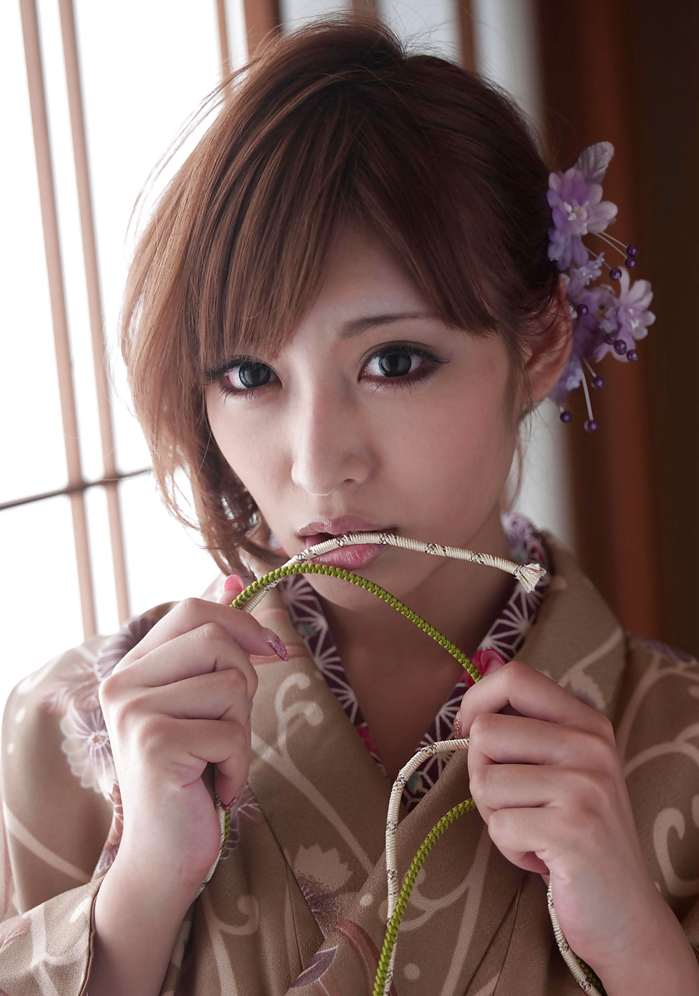 Kimono Japonais jeune Kirara Asuka #19838464