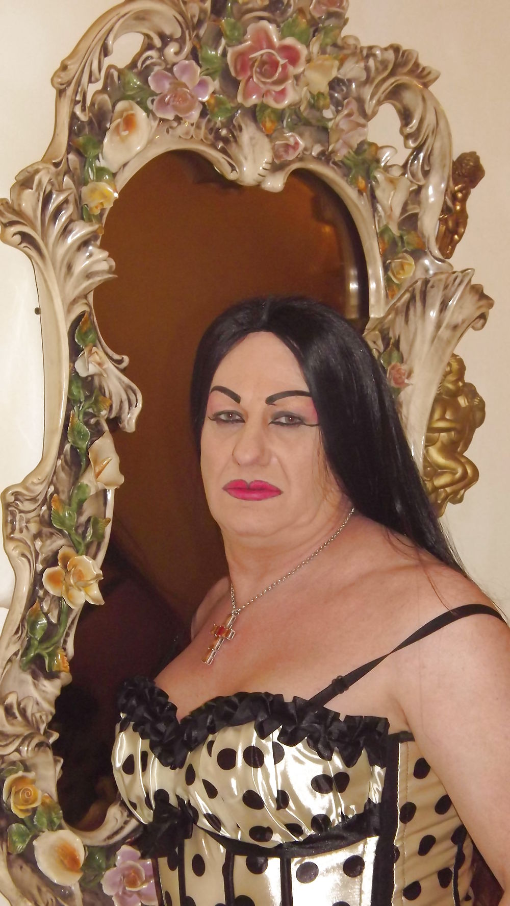 Franseska Transvestiten Schönheit Korsett #16695111