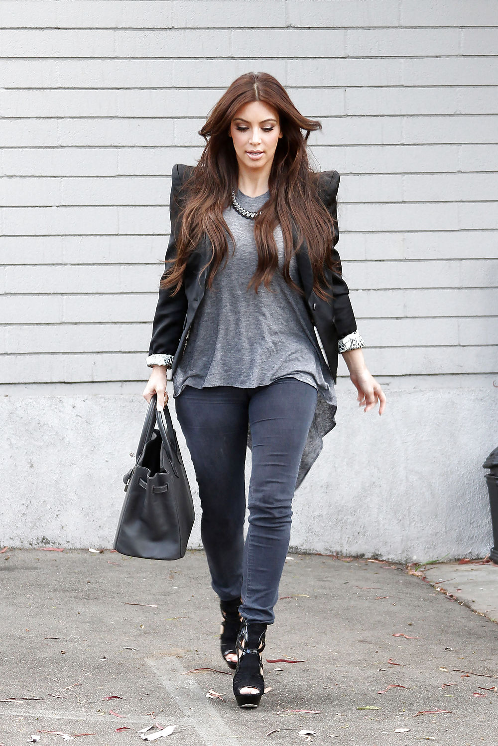 Kim Kardashian In Einem Studio Stadt Fernsehstudio Ankommen #4627541