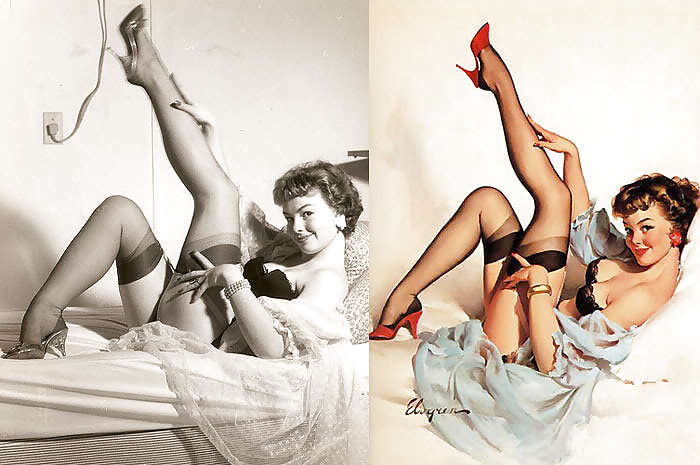 Von Bild Zu Pin-up #13849288