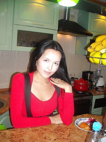 甘くてセクシーなアジアのカザフ族の女の子たち #10
 #22385036