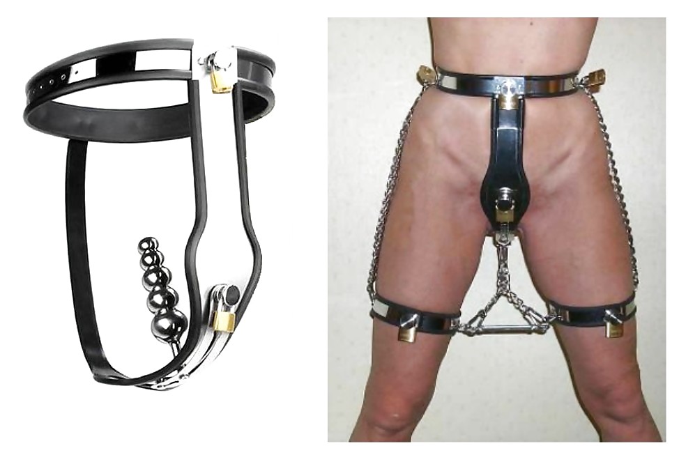 Chastity belt for submissives housewifes #5579591