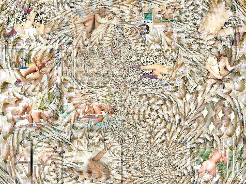 Mosaik Blumen Ass Cocks Tits Art #4519150