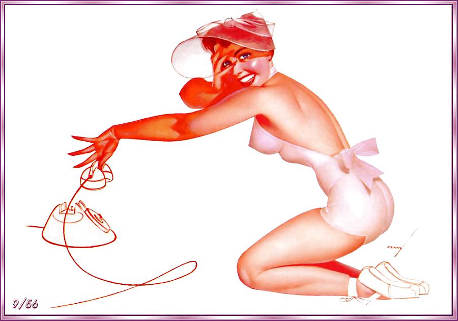 Erotic Calendar 12 - Petty Pin-ups 1956 #7906135