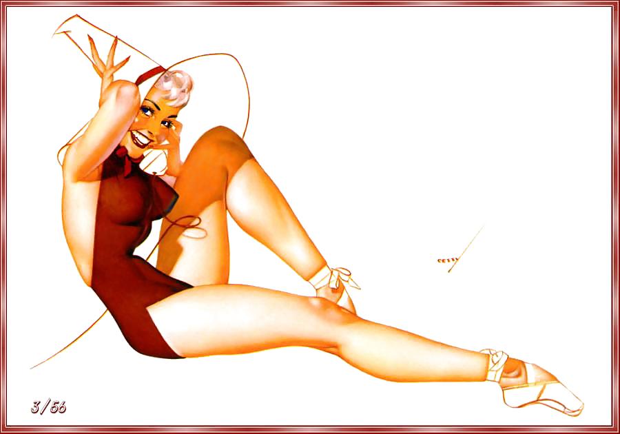 Calendario erotico 12 - petty pin-up 1956
 #7906143