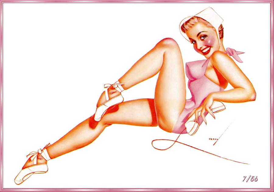 Erotic Calendar 12 - Petty Pin-ups 1956 #7906165