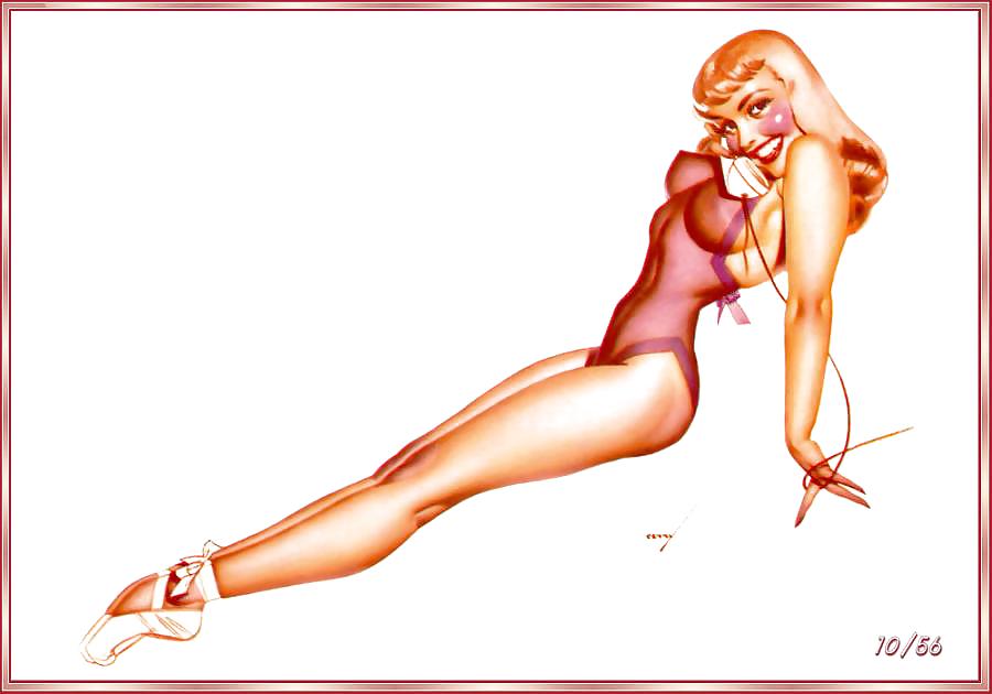 Erotic Calendar 12 - Petty Pin-ups 1956 #7906172