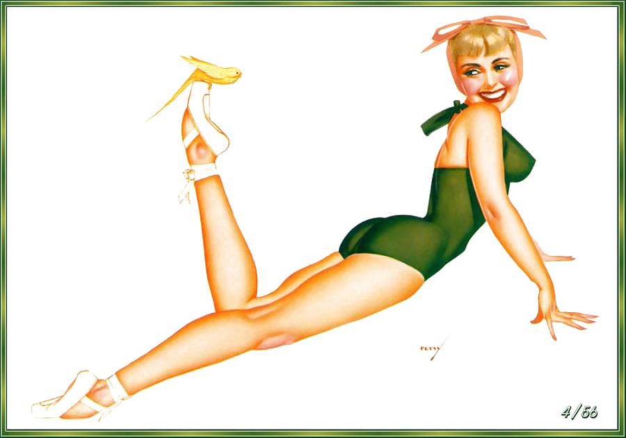 Calendario erotico 12 - petty pin-up 1956
 #7906179