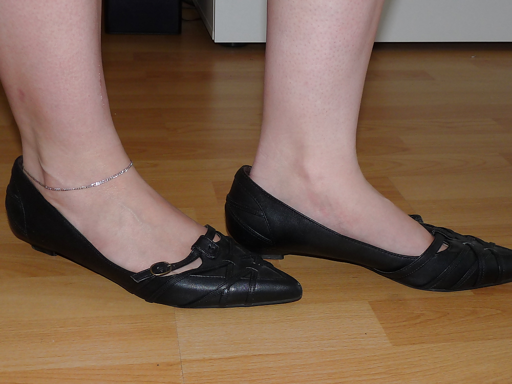 妻のセクシーなランダムな靴バレリーナフラットナイロン
 #19886504