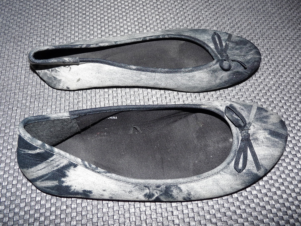 Wifes sexy random shoes ballerinas flats nylon #19886574