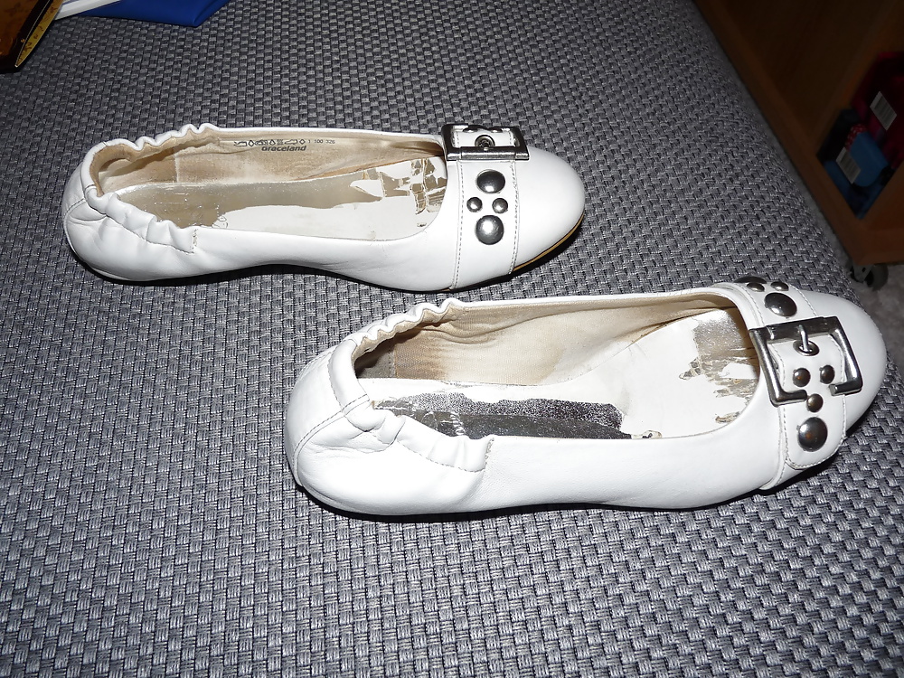 妻のセクシーなランダムな靴バレリーナフラットナイロン
 #19886585