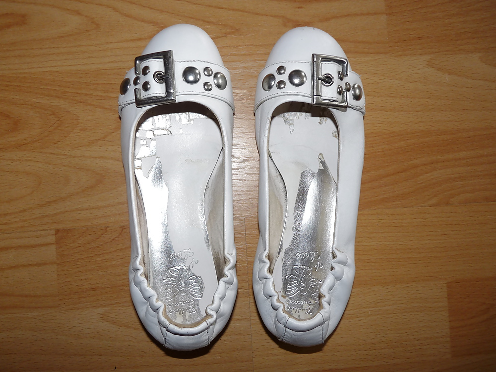 妻のセクシーなランダムな靴バレリーナフラットナイロン
 #19886655
