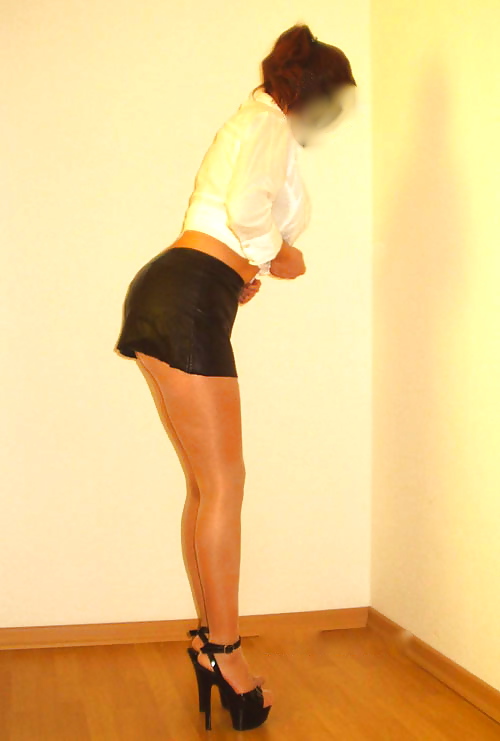 Schlüssel - Glänzende Strumpfhose Und Nylons An Heißen Schenkel 12 #9825399