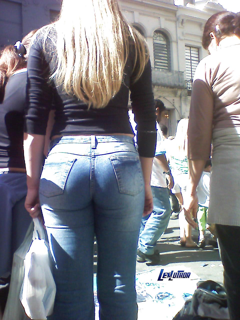 Big white asses clothed 15 #4083135