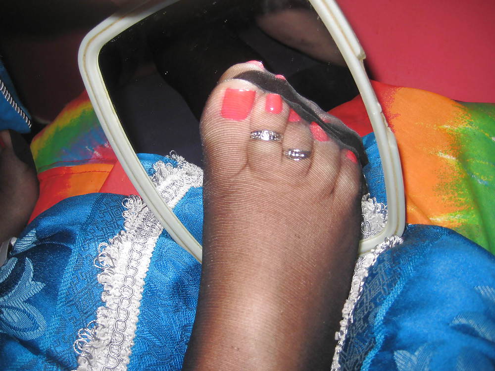 Sexy Nylon Füße Zehen Fußfetisch #10055497