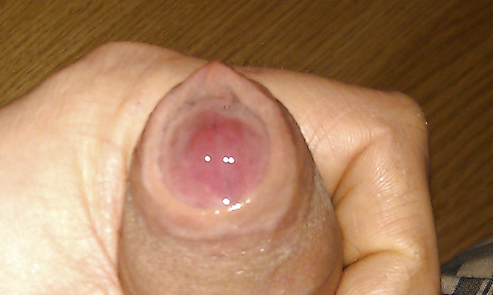 Wet cock dripping with pre cum #7125450