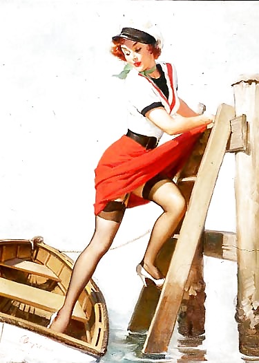 Vintage Pinups Gil Elvgren #1672468