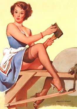 Vintage Pinups Gil Elvgren #1672546