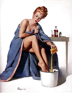 Vintage Pinups Gil Elvgren #1672736