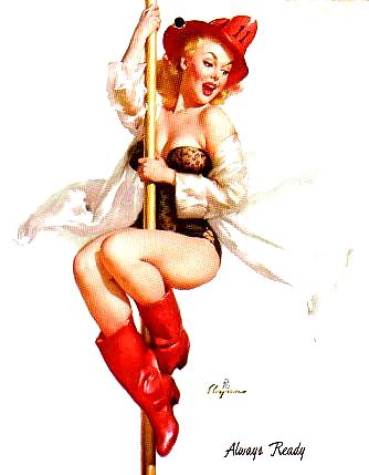 Vintage Pinups Gil Elvgren #1672904