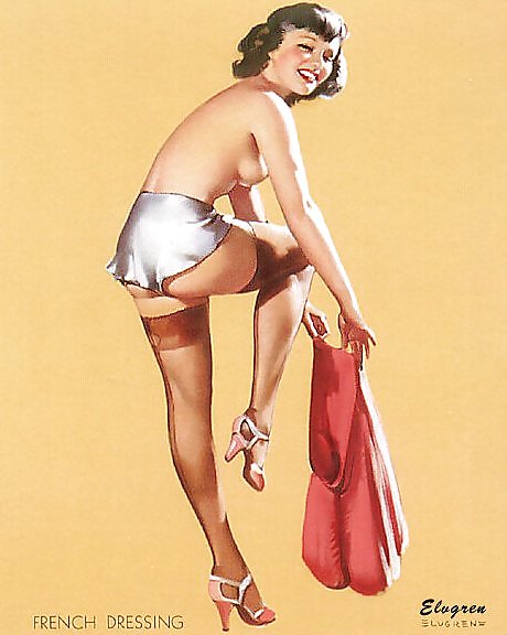 ヴィンテージピンナップ gil elvgren
 #1672933