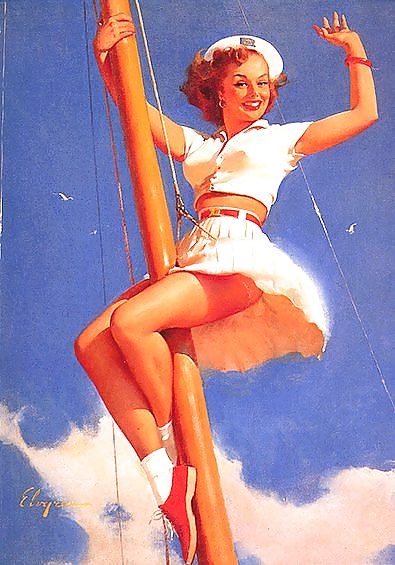 Vintage Pinups Gil Elvgren #1673033