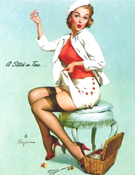 Vintage Pinups Gil Elvgren #1673137